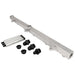 Proflow Intake Manifold Fuel Rail Kit V2, For Proflow Ford Falcon XR6 BA/BF/FG Barra Inlet Plenum, Aluminium, Silver