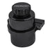 Proflow Master Cylinder Reservoir, Remote or Direct Mount, 130mm Height, 80mm Dia, Billet Aluminium, Black