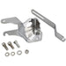 Proflow Power Steering Pump Mounting Bracket, SB Chev Short Water Pump, Saginaw LH Low Mount, Kit, Chrome