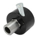 Proflow Aluminum Quick Release Steering Wheel Hub, Hex, 5/8 Inch, Black, 5/8" ID weld on hex sleeve allows for welding to 5/8" round steering shafts,