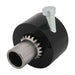 Proflow Aluminum Quick Release Steering Wheel Hub, Splined, 3/4 Inch, 3/4" ID Weld-On, Splined Sleeve allows for welding to 3/4" Round