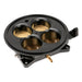 Proflow Quad Throttle Body, 4 Barrel, Universal, EFI, 4500 Dominator, 2200 CFM, Billet Aluminium, Black