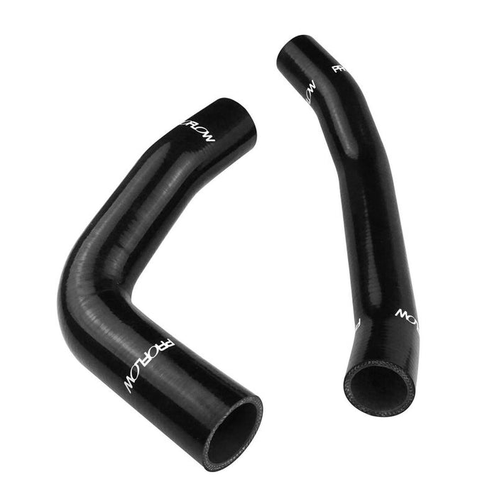 Proflow Radiator Hose Kit, Silicone, Black, 5mm wall, 4 ply, For Holden Chevrolet 350 327 HQ HJ HX HZ, Kit