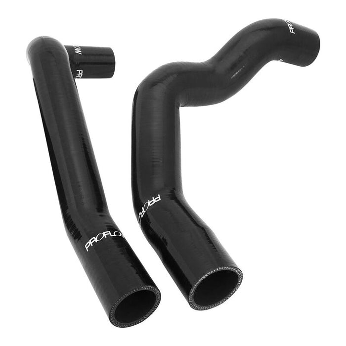 Proflow Radiator Hose Kit, Silicone, Black, 5mm wall, 4 ply, For Ford XA XB 351 Cleveland, To Suit 650mm Wide Core, Kit