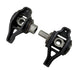 Proflow Pro Rockers, Adjustable Shaft Design LS1, 1.7 Ratio Black 8620 Alloy Steel, M8 Socket Head Screws, Chev/Holden Commodore, Kit