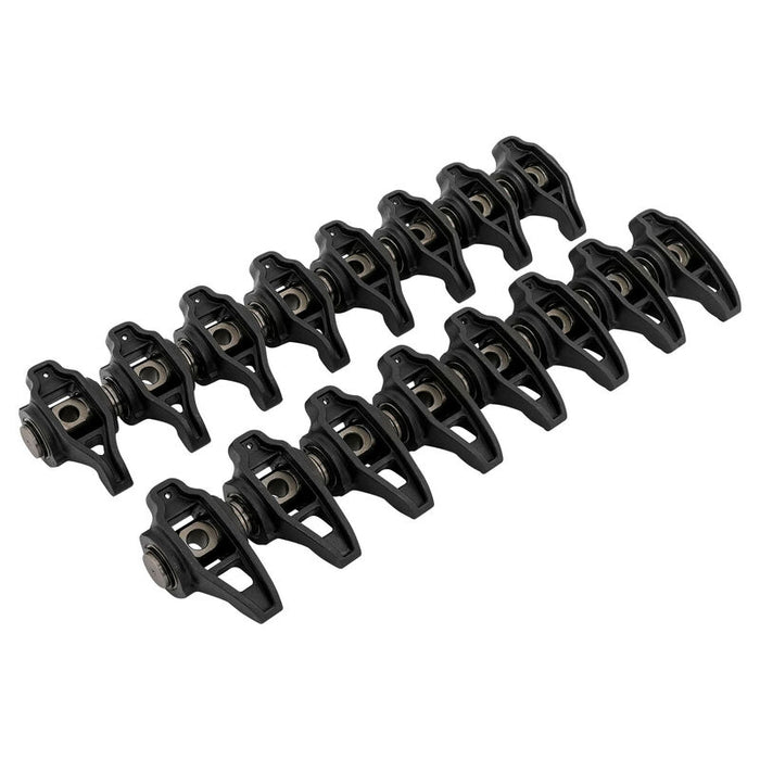 Proflow Pro Rockers, Adjustable Shaft Design LS3/L98, 1.7 Ratio Black 8620 Alloy Steel, M8 Socket Head Screws, Chev/Holden Commodore, Kit