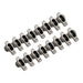 Proflow Pro Stainless Series, Narrow Body Roller Rockers, SB Chev, 1.6 Ratio 7/16" Heat Treated 8620 Stainless Body, Set