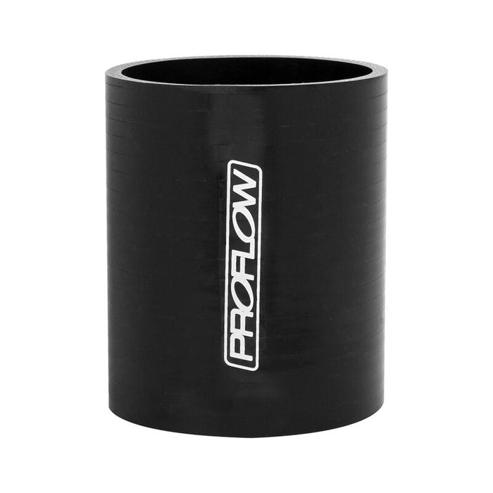 Proflow Hose Tubing Air intake, Silicone, Straight, 1.00in. Straight 3in. Length, Black