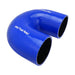 Proflow Hose Tubing Air intake, Silicone, Coupler, 3.50in. 180 Degree Elbow, Blue