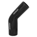 Proflow Hose Tubing Air intake, Silicone, Reducer, 3.50in. - 4.00in. 45 Degree Elbow, Black