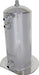 Proflow Fuel Surge Tank Aluminium, 254mm x 108mm Round 2.5L, AN Fitting Kit, Show Polished