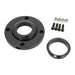 Proflow Universal Black Aluminium Steering Column Floor Mount Plate, Kit