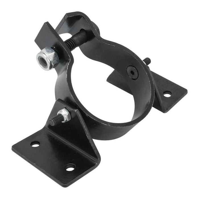Proflow Universal Black Steel Adjustable Steering Column Floor Mount Plate, For 2.0'' Columns, Kit