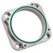 Proflow Throttle Body Adapter, Universal 90mm Throttle to 82mm Bosch Drive By Wire Throttle Body, Polished, Billet