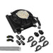 Proflow Supermax Transmission Oil Cooler Kit, Ford Falcon BF/FG/FGX XR6 Turbo, Suit ZF 6-Speed Auto, Panasonic Fan, Kit