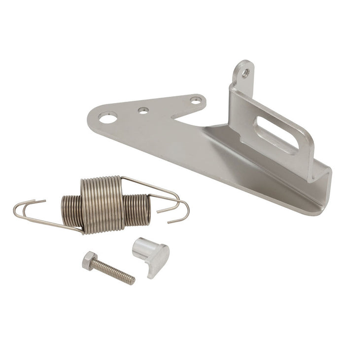 Proflow Throttle Cable Bracket, Holley Sniper EFI Fuel Injection Stainless Steel, Polished, Each