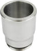 Proflow Inlet Fittings, Aluminium, 1.500 in. Hose to 1 3/16 in. Straight Cut Male, Silver Anodised