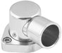 Proflow Water Neck, Billet Aluminium Swivel, Silver Anodised, 90 Degree, SB For Ford 302-351C
