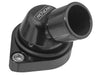 Proflow Water Neck, Billet Aluminium, Swivel Black Anodised, 45 Degree, SB & BB Chev, Each