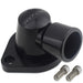 Proflow Water Neck, Billet Aluminium, Black Anodised, 90 Degree, Swivel, SB & BB For Chrysler
