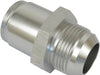 Proflow Thermostat Fitting, -20AN Male to 1-1/4''-20 in. Straight Male, Aluminium, Silver Anodised