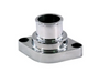 Proflow Aluminium Water Neck, For Chevrolet Straight O'Ring Style Chrome