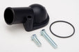 Proflow Aluminium Water Neck, For Chevrolet Angle O'Ring Style Black, Each