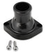 Proflow Water Neck, Thermostat Housing, Cast Aluminum, Black, Straight, Chev For Holden, LS, Each