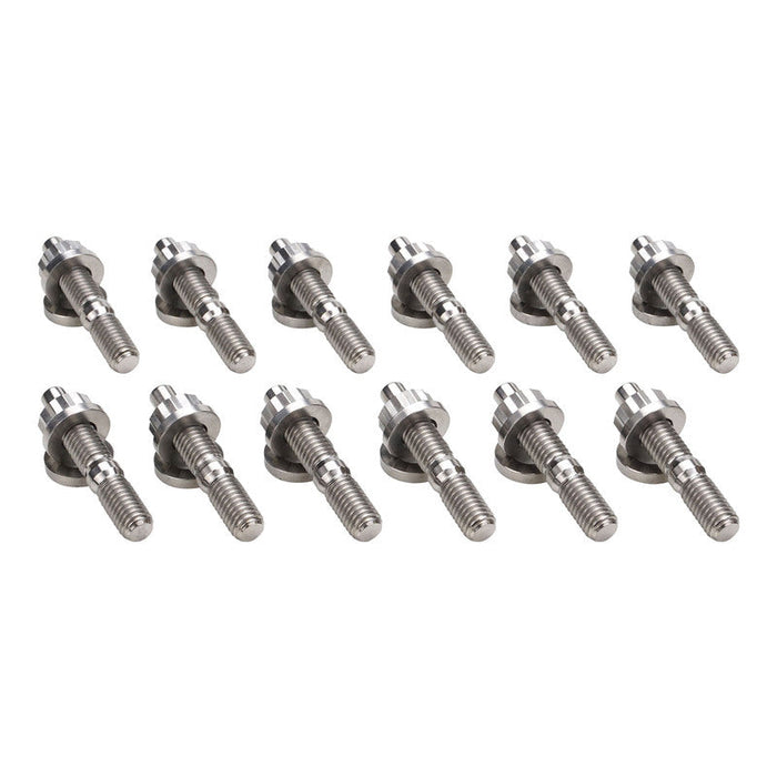 Proflow Exhaust Manifold Stud Kit, Titanium, For Honda, Civic, B, D, H Series, M8x1.25