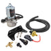 Proflow Universal Electric Brake Vacuum Pump Kit, UP28 Vacuum Pump, 12V Switch, Steel Bracket, Check Valve, Hose