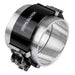 Proflow Tubing Coupler, Quick Release Clamp Assembly, Black Anodised, 3.50in, Each