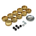 Proflow Freeze Welch plugs, Brass, For Chevrolet, Small Block 400, Kit