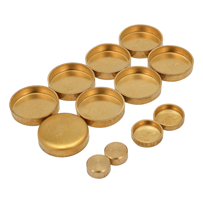 Proflow Freeze Welch Plug Kit, For Ford Falcon XR6 BA/BF/FG Barra 6 Cyl, 4.0L, Brass