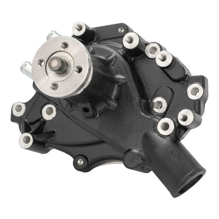 Proflow Replacement Water Pump, Cast Aluminium Ultra Cool, SB Ford 289-351 Windsor, Left Hand Inlet, Black Finish, Each