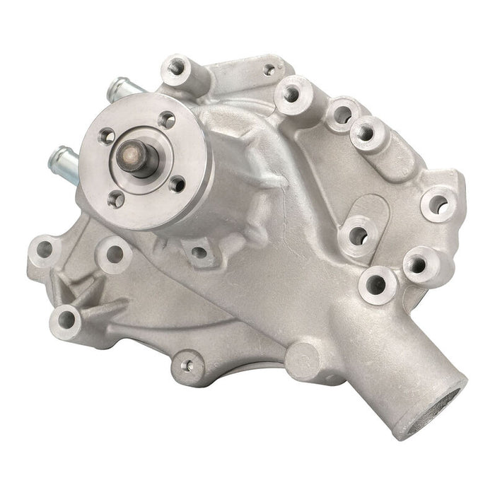 Proflow Replacement Water Pump, Cast Aluminium Ultra Cool, SB Ford 289-351 Windsor, Left Hand Inlet, Satin Finish, Each