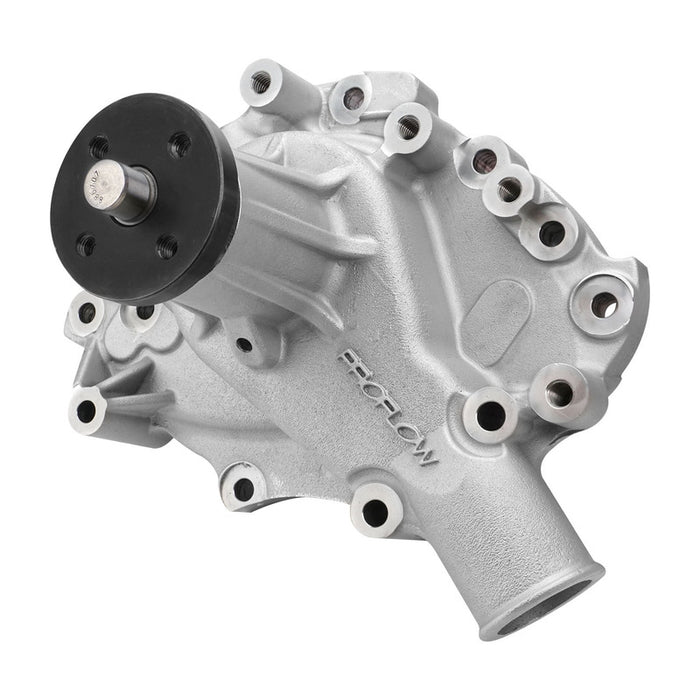 Proflow Water Pump, CoolMax, Mechanical, For Ford 302 351C Cleveland, High-Volume, Aluminium, Natural, Each