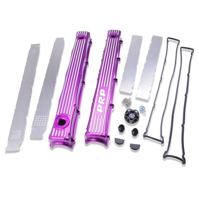 Platinum Racing Products - Baffled Cam Covers - Nissan RB20/RB25/RB26