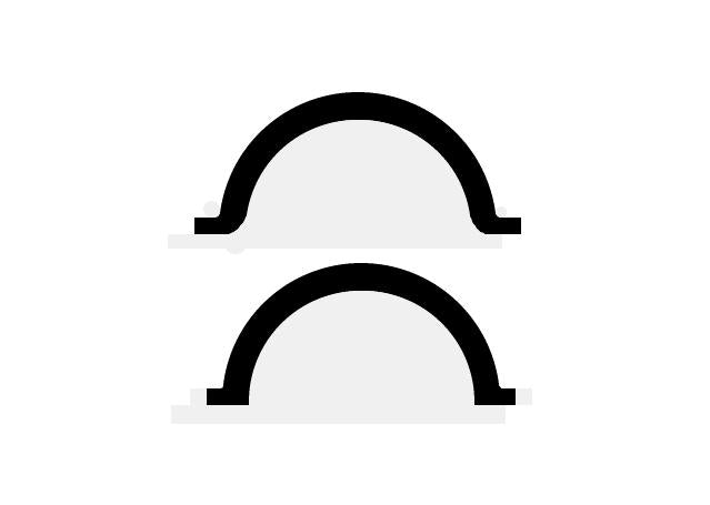 Sump Gasket Half Moons BF-FG