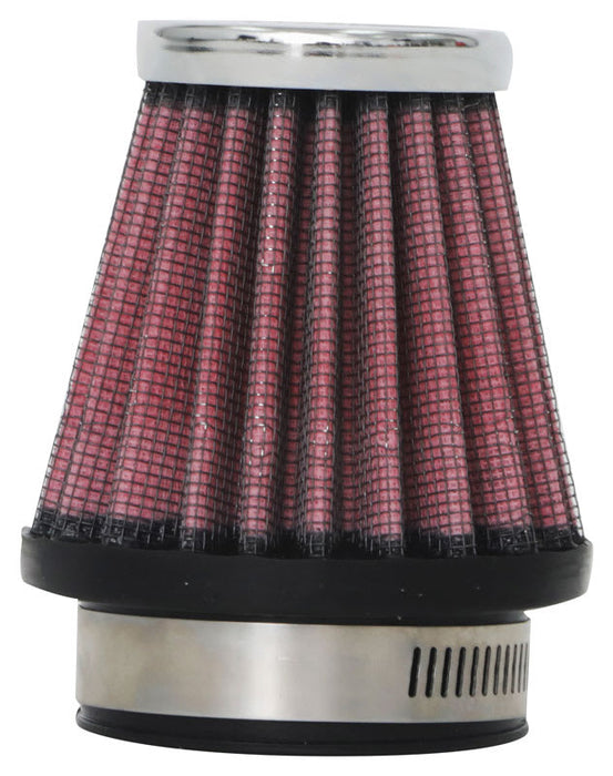 RC-1090 K&N Universal Clamp-On Air Filter - 1-7/8"FLG, 3"B, 2"T, 3"H