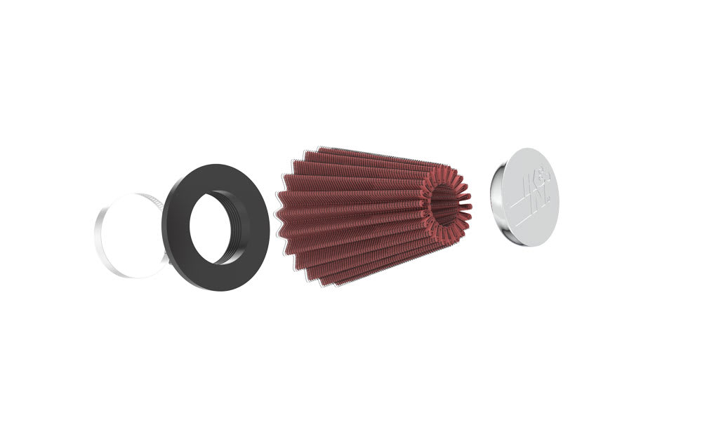 RC-1200 K&N Universal Clamp-On Air Filter