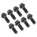 RTS/ARP M10 x 1.25 Flexplate/Flywheel Bolt Kit, 1.050" UHL, Suit Billet Flexplate, For Ford Barra BA/BF/FG & Toyota, 4AGE, 1JZ/2JZ Set of 8