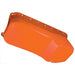 RTS Oil Pan Sump, Steel, OEM Style Chev Orange, SB Chev, 2-Piece Rear Main, Passanger Side Dipstick, Each