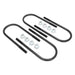 RTS OE, U Bolt, Leaf Spring, Diff Housing, Gen Ford 9in Style, Suit 72mm Tube, 7/16unf, 190mm Total Length Inc Flanged Nuts, Set of 4