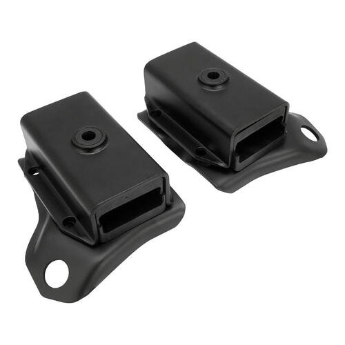 RTS OE, Rear Leaf Spring Differential and Shock Absorber Mounting Plate Kit With Rubber Insulators, as Original GT Falcon - Will Fit All Models 67-78