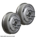 RTS Drum Brake Kit, Complete 11 in. Small Ford, 2.834" Bore, Ford 9in. Universal, 5x4.50'' & 5x4.75'' Bolt Circle, 2.5" Brake Offset, With Shoes, Set