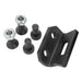 RTS OE Clutch Fork Pivot, Steel With Mounting Rivets & Bolts With Cone Nuts , For Ford V8, Suits RTS-BH001, Suits Genuine Ford Bellhousing, Kit
