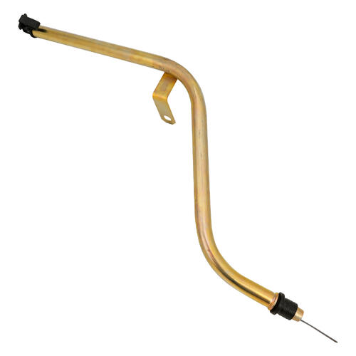 RTS Transmission Dipstick and tube ,Trick Loc ,Steel/Plastic lock, Black, SB Ford 5.8lt Late Model, E4OD , One Piece Tube & Stick, ,Each