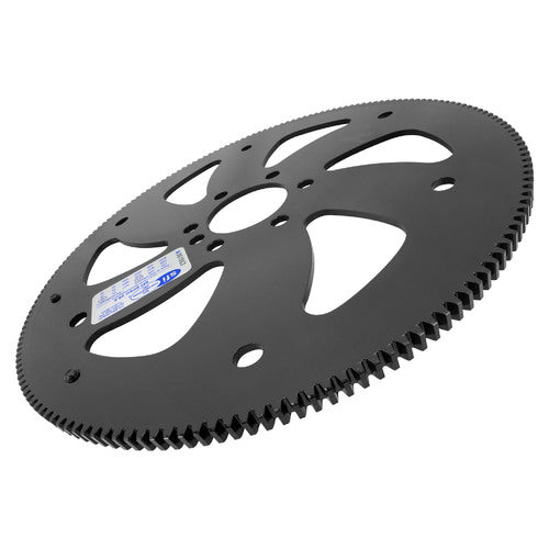 RTS Transmission Flexplate, True Billet, SFI 29.2 SB & BB Chevrolet, TH350, TH400 2-PC RMS, 168T, Internal/External Balance, Black