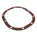 RTS LubeLocker Type, Differential Carrier, Diff Centre Gasket, Silicone/Aluminum, Fits Ford 8 in. Ring Gear, 10-Bolt Holes, Each