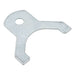 RTS OE Speedometer Gear Housing Retainer Plate, Suit TH400, TH700R4, 4L60, Natural Billet, Each